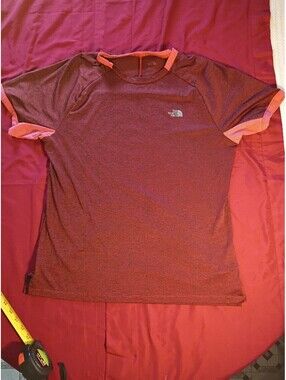 The North Face Men's L/G Red Performance T-Shirt